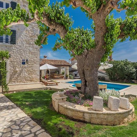 Beautiful Stone House - Villa Parentium With Private Pool Dračevac エクステリア 写真