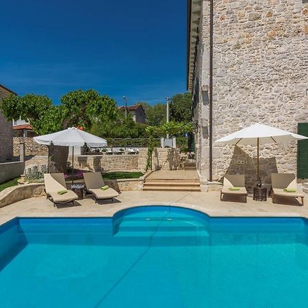 Beautiful Stone House - Villa Parentium With Private Pool Dračevac エクステリア 写真